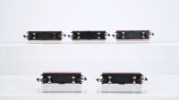 Märklin Z Konvolut Flachwagen beladen DB