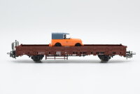 Märklin H0 4722 Rungenwagen mit Land-Roover  Os der SJ