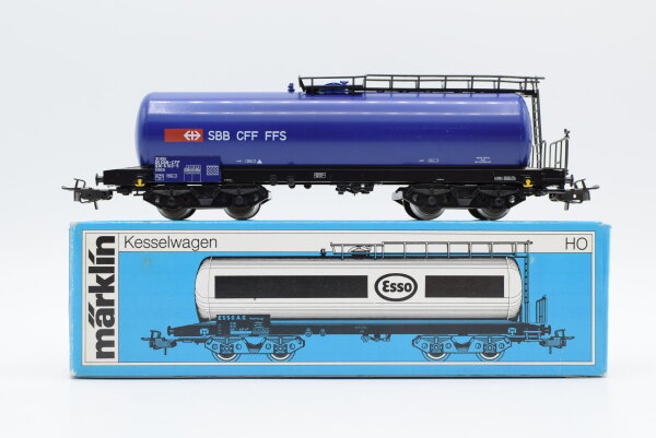 Märklin H0 4745 Mineralöl-Kesselwagen Uacs der SBB