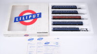 Liliput H0 853 Personenwagen Set Blauer Enzian 5 tlg. DB
