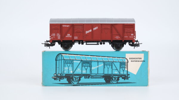 Märklin H0 4637 Gedeckter Güterwagen (Kühlwagen Bananen) Tnomehs 59 der DB