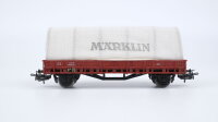 Märklin H0 4609 Niederbordwagen Planwagen DB