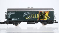 Märklin Z Konvolut Kühlwagen "Distelhäuser Feldschlösschen Tsingato Bier" DB u.a.