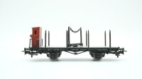 Märklin H0 4697 Drehschemelwagen mit Bremserhaus DRG