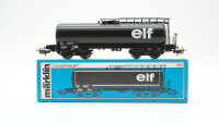 Märklin H0 4747 Mineralöl-Kesselwagen ELF Uahs...