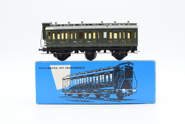 Märklin H0 4005 Abteilwagen mit Bremserhaus 2. Kl.