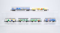 Märklin Z Konvolut Schiebewandwagen Plandachwagen Kühlwagen gedeckter Güterwagen Miniclub Adventskalender