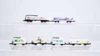 Märklin Z Konvolut Kesselwagen Hochbordwagen Miniclub Adventskalender