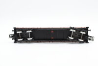 Märklin H0 4515 Niederbordwagen mit 2 Mercedes LKW (496 391) DB
