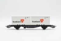 Märklin H0 4770 Behälter-Tragwagen (Containerwagen) ScanDutch DB