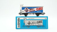 Märklin H0 4780 Bierwagen (CLUSS) mit Bremserhaus Gk...