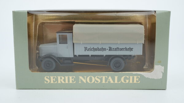 Roskopf H0 1006 MB L5 1931 "Reichsbahn-Kraftverkehr" hellgrau
