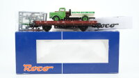 Roco H0 66346 Rungenwagen mit Tankwagen "Baywa" DB