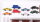Märklin H0 46132 Doppel-Autotransporter mit 8 PKWs der DB