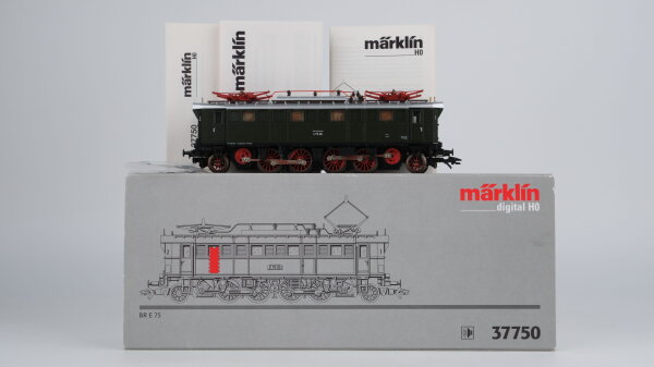 Märklin H0 37750 E-Lok BR E 75 05 DB Wechselstrom Digital Sound