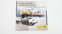 Brekina H0 1046 MB Unimog 402 mit Anhänger "50 Jahre Unimog mit geschlossenem Fahrerhaus"