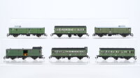 BTTB TT Konvolut Abteilwagen 2. Kl. Gepäckwagen DB