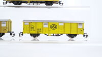 BTTB TT Konvolut gedeckte Güterwagen "ASG" Kühlwagen SJ u.a.