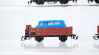 BTTB TT Konvolut Hochbordwagen teilbeladen DR u.a.