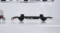 BTTB TT Konvolut Containertragwagen teilbeladen "Kühl-Container" Plandachwagen