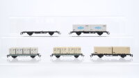BTTB TT Konvolut Containertragwagen teilbeladen...