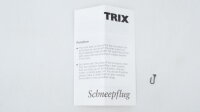 Trix H0 23996 Schneepflug Kilma DB