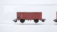 BTTB TT Konvolut gedeckte Güterwagen DR (Abbrüche)