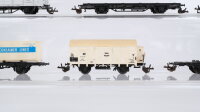 BTTB TT Konvolut Containertragwagen teilbeladen Kühlwagen Rungenwagen DR u.a. (Abbruch)