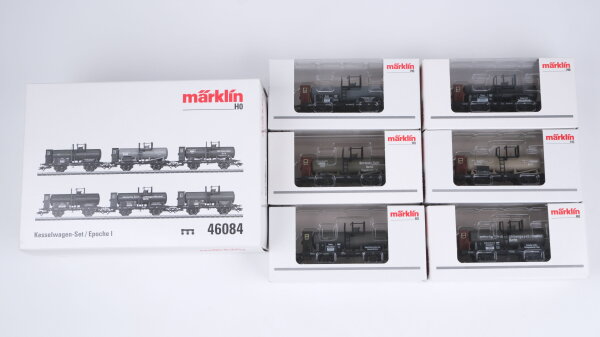 Märklin H0 46084 Kesselwagen-Set der KPEV