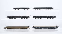 Unbekannt H0 Konvolut Schwerlastflachwagen DB...
