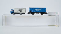 Trix H0 24033 Museumswagen 2003 Grundig mit LKW DB