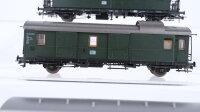 Roco H0 Konvolut Personenwagen 2.Kl. Packwagen DB