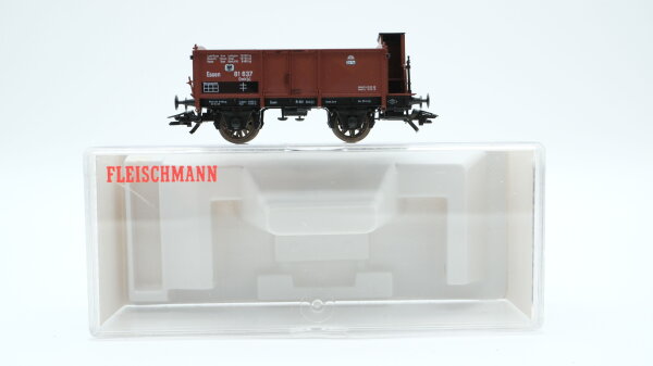 Fleischmann H0 5842K Offener Güterwagen Essen 81 637 KPEV
