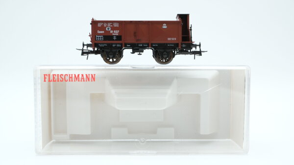 Fleischmann H0 5842K Offener Güterwagen Essen 81 637 KPEV