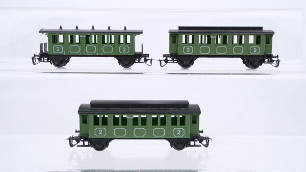 BTTB TT Konvolut Donnerbüchse Umbauwagen 2. Kl.