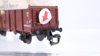 BTTB TT Konvolut Hochbordwagen teilbeladen Tiertransportwagen Klappdeckelwagen Rungenwagen belladen DR (Abbrüche)