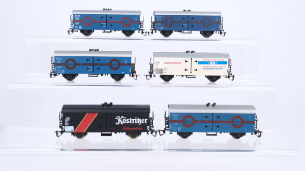 BTTB TT Konvolut Kühlwagen "Transfesa Köstritzer" RENFE u.a.