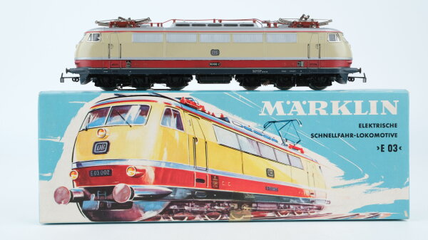 Märklin H0 3053 E-Lok BR 103 002-2 DB Wechselstrom Analog (vermutlich verharzt)
