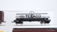 Unbekannt H0 Konvolut Boxcat "Pennsylvania" Selbstentladewagen "Soo Line" Tankcar "Texaco"