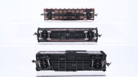 Unbekannt H0 Konvolut "USA" Boxcar "New Haven" Tankcar "Hooker" Rungenwagen (Abbruch)