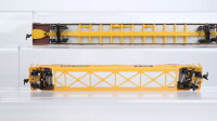 Unbekannt H0 Konvolut "USA" Selbstentladewagen "Stauffer" Flachwagen "Strates Shows" Taschenwagen "TTX" Boxcar "TTGX"