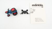 Märklin H0 46843 Flachwagen mit Überseekiste und Traktor  H 10 der DB