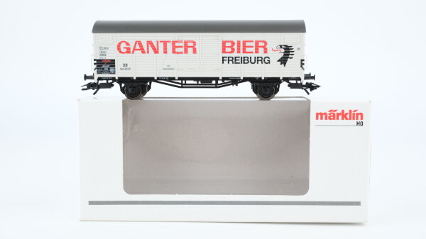 Märklin H0 46201 Bierwagen GANTER BIER (Kühlwagen) Tnfhs 38 der DB Insider Jahreswagen 2004