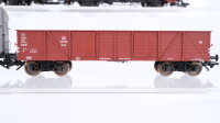 Fleischmann H0 Konvolut Autotransportwagen-Set mit 4 VW-Käfer Hochbordwagen Kühlwagen DB