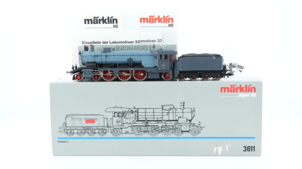 Märklin H0 3611 Dampflok BR Klasse C 2007 K.W.St.E. Wechselstrom