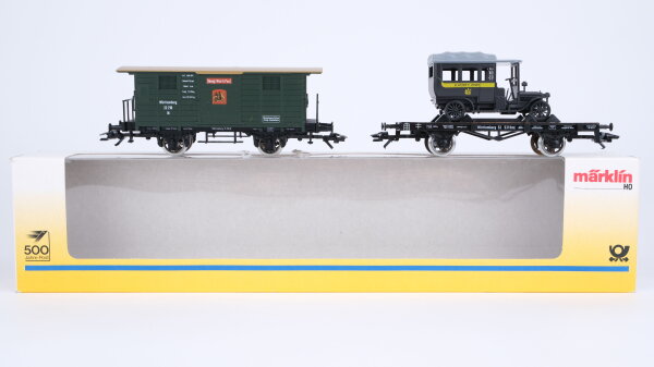 Märklin H0 4501 Güterwagen-Set Königl.Württ.Post