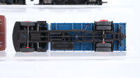 Märklin H0 Konvolut Silowagen Selbstentladewagen "Erz IIId" Schwerlastflachwagen mit LKW DB