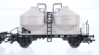 Märklin H0 Konvolut Silowagen Selbstentladewagen "Erz IIId" Schwerlastflachwagen mit LKW DB