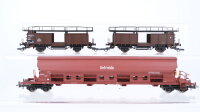 Lima H0 Konvolut Selbstentladewagen mit Schwenkdach...