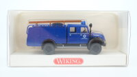 Wiking H0 8740135 Magirus 16 "THW-TLF" blau